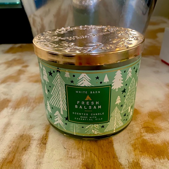 White Barn Bath & Body Works 3-Wick Scented Candle